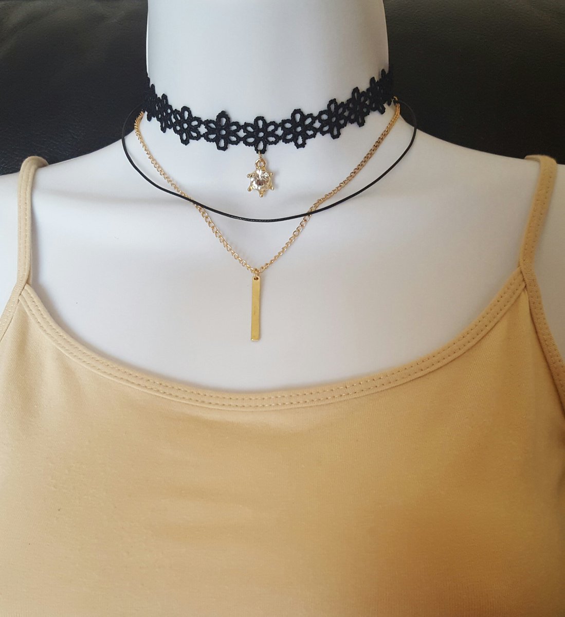MissFiJewellery's tweet photo. ❤ multi-layers choker #choker https://t.co/HEYxOusfas