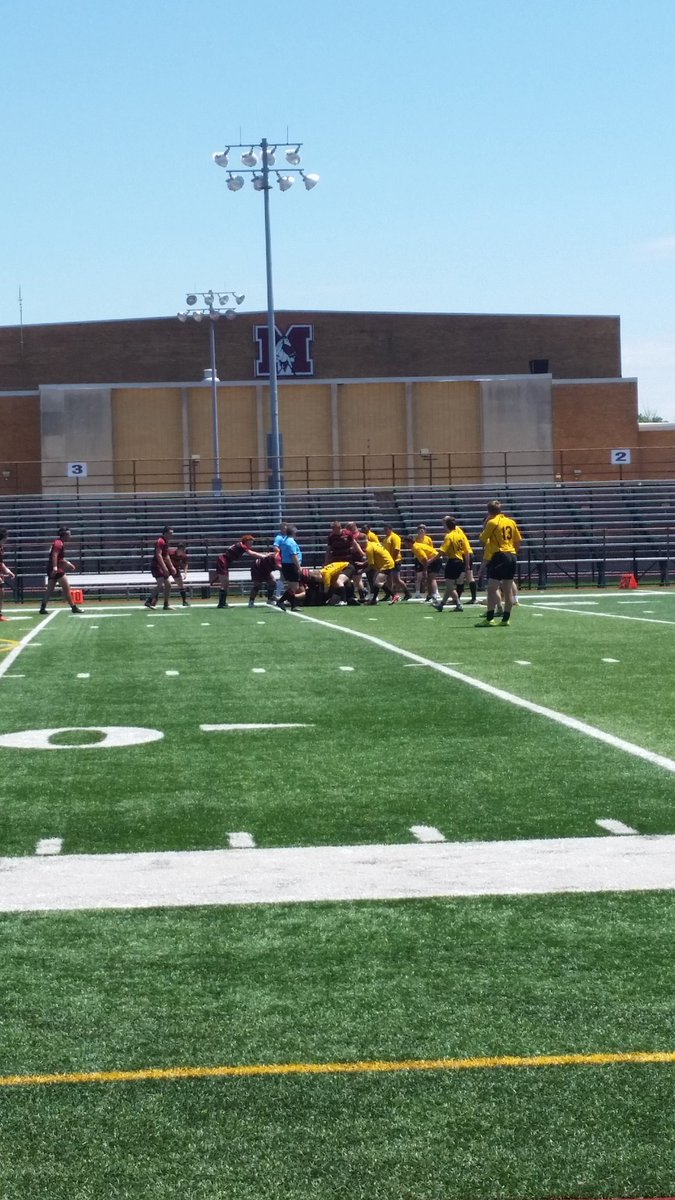 RugbyIllinois's tweet photo. #RIStateChampionships Cobras lead 17-14 v Montini with 5 left in the first half https://t.co/8C6HC1uocw