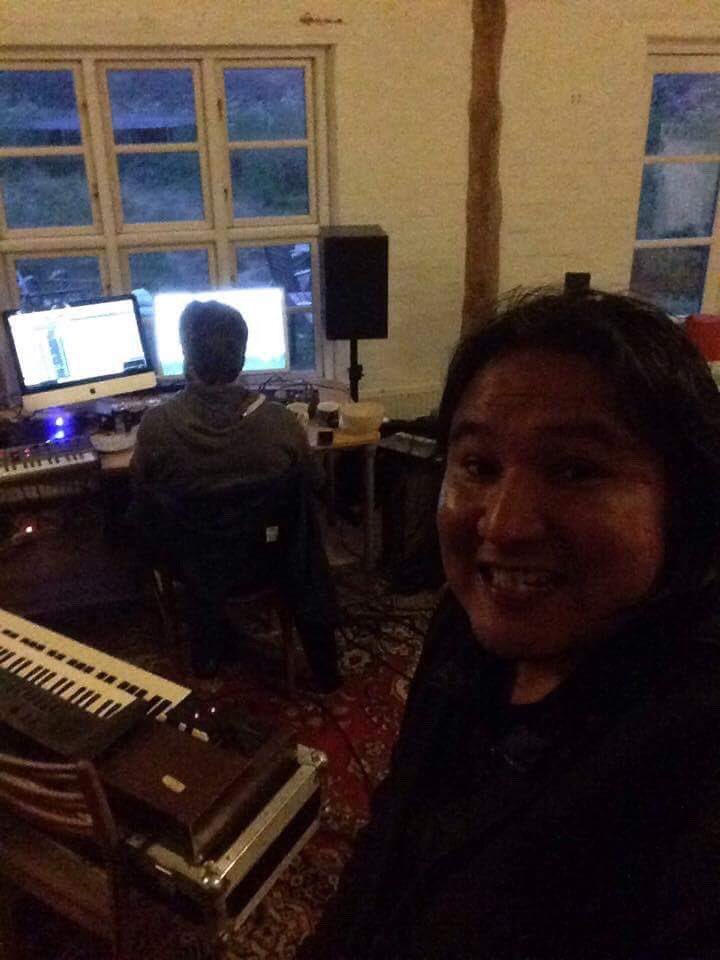 Digawolf's tweet photo. Working late into their last night.... #musiciansatplay #denmarkproject #digawolf https://t.co/W9yQf3d6qD