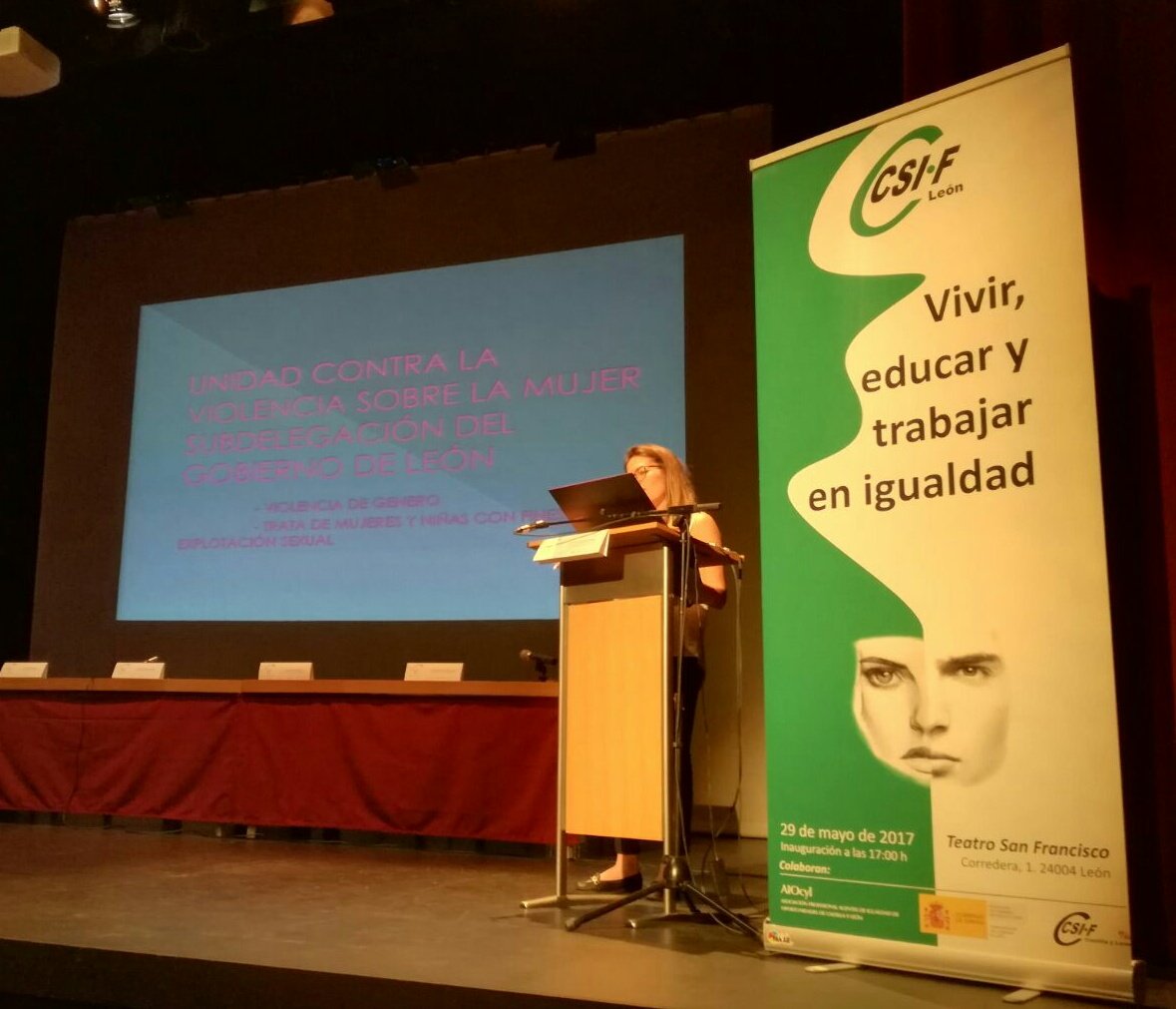 CsifLeon's tweet photo. Nuestro agradecimiento a asistentes y ponentes: "Vivir educar y trabajar en #Igualdad"
Jornada positiva, enriquecedora y para "hacer pensar" https://t.co/hnEc2BwqAb