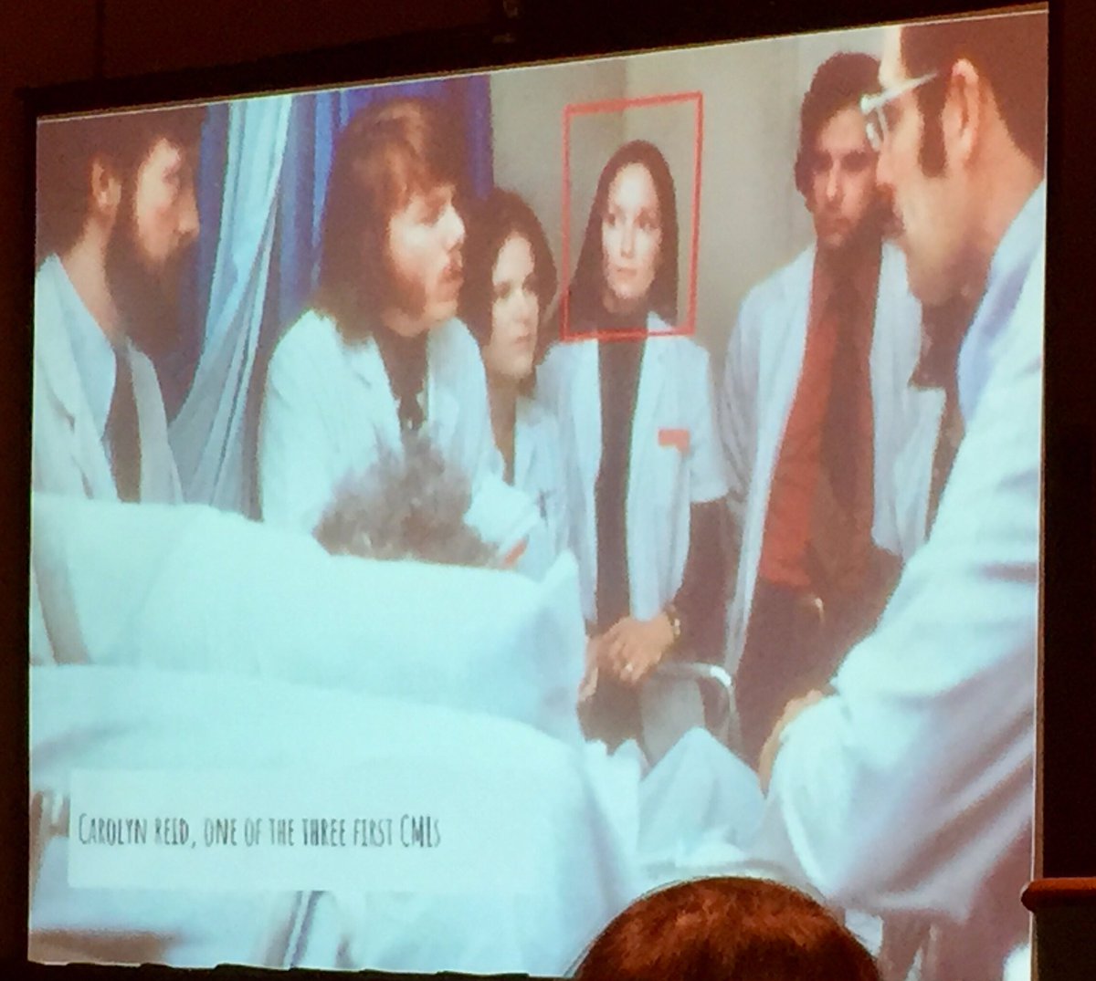 willijnyc's tweet photo. Shout out to the 1971-era @loulisgirl at the Clinical Rounding session at #mlanet17 https://t.co/JnXrn17mJp