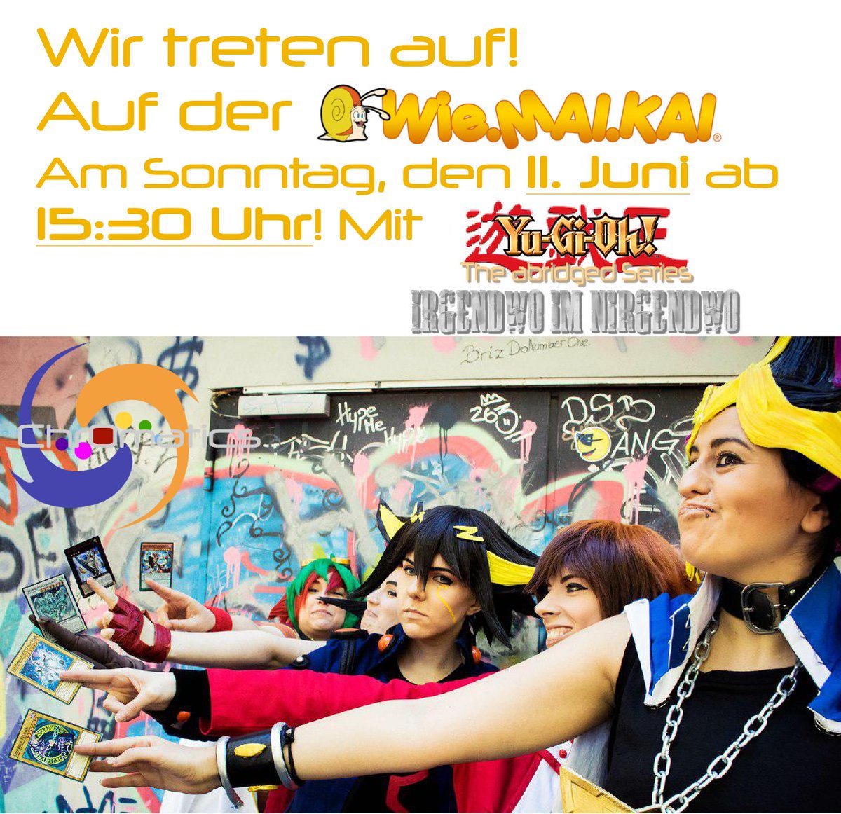 Da es noch nicht warm genug ist, hier eine heiße Ankündigung ;) 
#chromshow