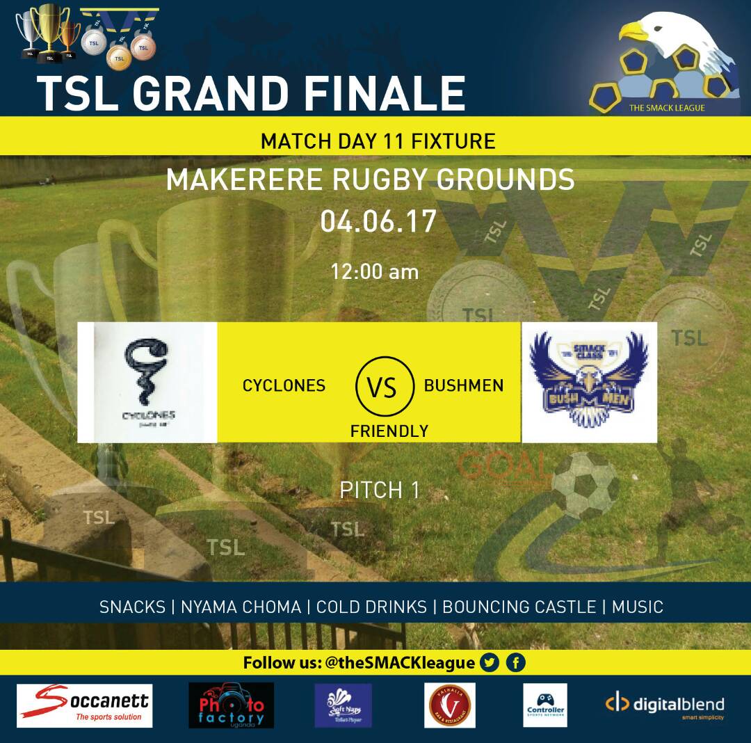 TheSMACKLeague's tweet photo. Attention switches to the two friendlies of the day in the third kick offs.
Predictor: Cyclones 2-0 Bushmen #CYCBUS #TSL2017 #grandfinale https://t.co/I4RbKyyKmz