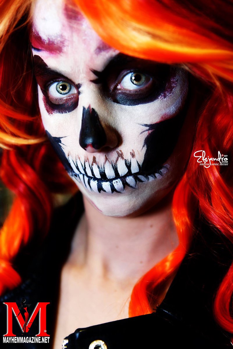 Wc_Imagination's tweet photo. Artist: Jessica Wild
Photographic Artist: Elejandro DeMayhem
@MegaConvention 
#ghostrider #bodypaintartist #mayhemmagazine #megacon https://t.co/Pe3jTzyMj3