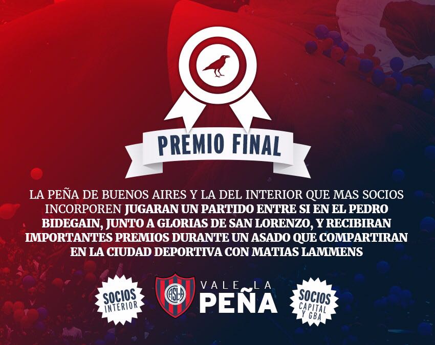 VillaMariaSL's tweet photo. CUERVOS/AS:⚠️⚠️ Atención:Campaña nacional de socios! Asociate al club mas hermoso, la Peña Bambino Veira te facilita el tramite.🔴🔵🔴 https://t.co/lfwtLhSQon