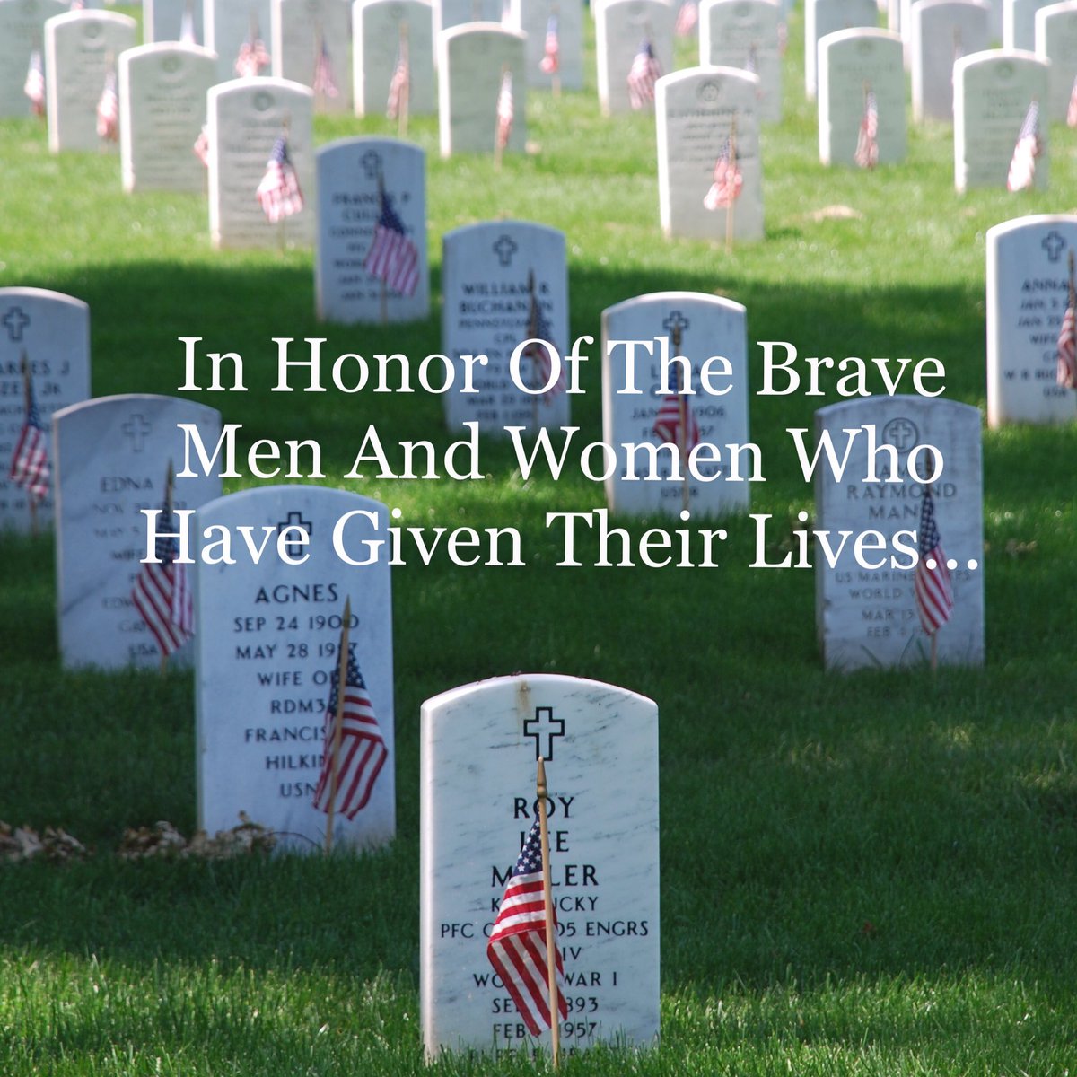 FFDAgency's tweet photo. This nation will remain the land of the free so long as it is the home of the brave 🇺🇸 #HappyMemorialDay https://t.co/44uYUs3ivX