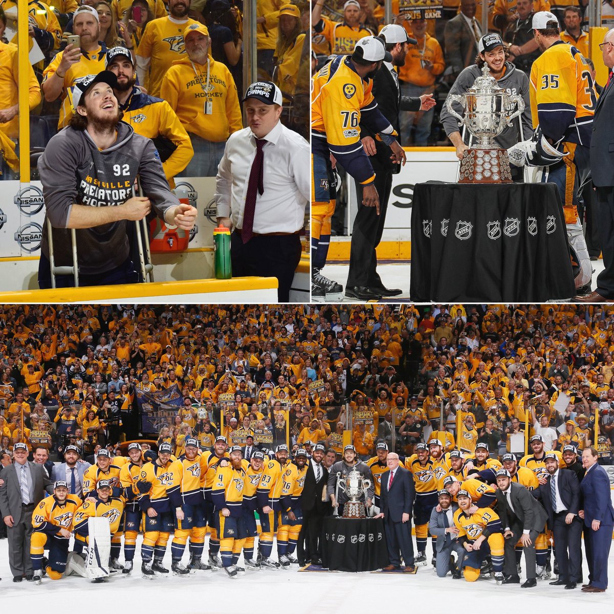Ryan Johansen (@ryanjohansen19) on Twitter photo Lettssssss goo babbbyyyyy me and my brother <a href="/KevinFiala22/">Kevin Fiala</a> have our legs elevated #20on20off let's go boys!!!!! #smashvilleletsgo!!!! Lettssssss goo babbbyyyyy me and my brother <a href="/KevinFiala22/">Kevin Fiala</a> have our legs elevated #20on20off let's go boys!!!!! #smashvilleletsgo!!!!