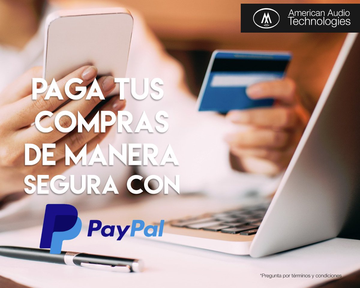 aat_mex's tweet photo. Estas fuera de la ciudad y quieres comprar nuestros productos? 🤔  Ahora con PayPal es mucho más fácil y seguro! 👌💳💻 https://t.co/Eu5h7BsT8l