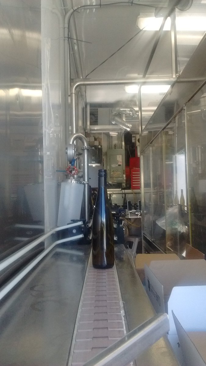 PhasionEstates's tweet photo. Bottling up our spring releases today in gorgeous Okanagan Falls at the Hawks Vineyard. Lots of love for everyone's help today! #bcwine https://t.co/5Spi0YSRk6