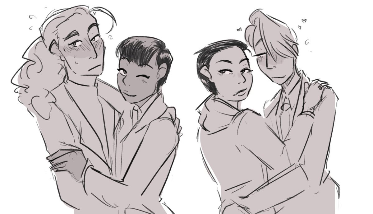 i like just woke up but both these boys have their coaches wrapped around their finger tbhh 