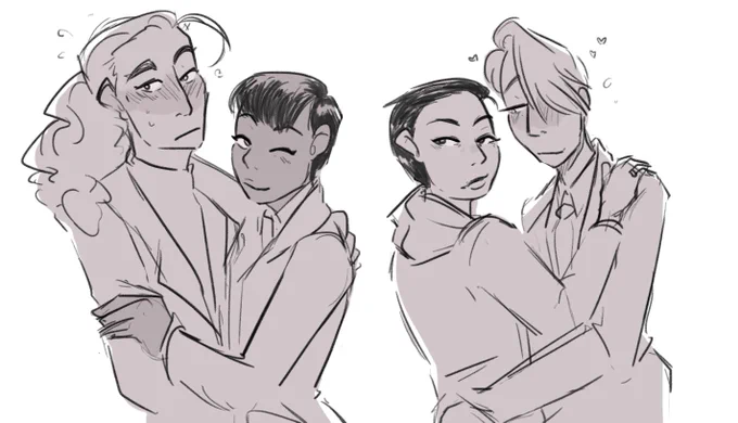 i like just woke up but both these boys have their coaches wrapped around their finger tbhh 