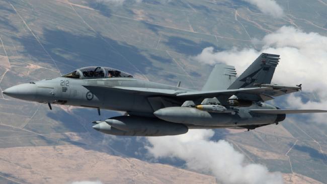 Daniel_Sankey's tweet photo. Don't go pensioning off Australia's F/A-18F Super Hornets just yet, Dr Malcolm Davis warns. https://t.co/7Y4NTHqqpU https://t.co/YNGKqla0yw
