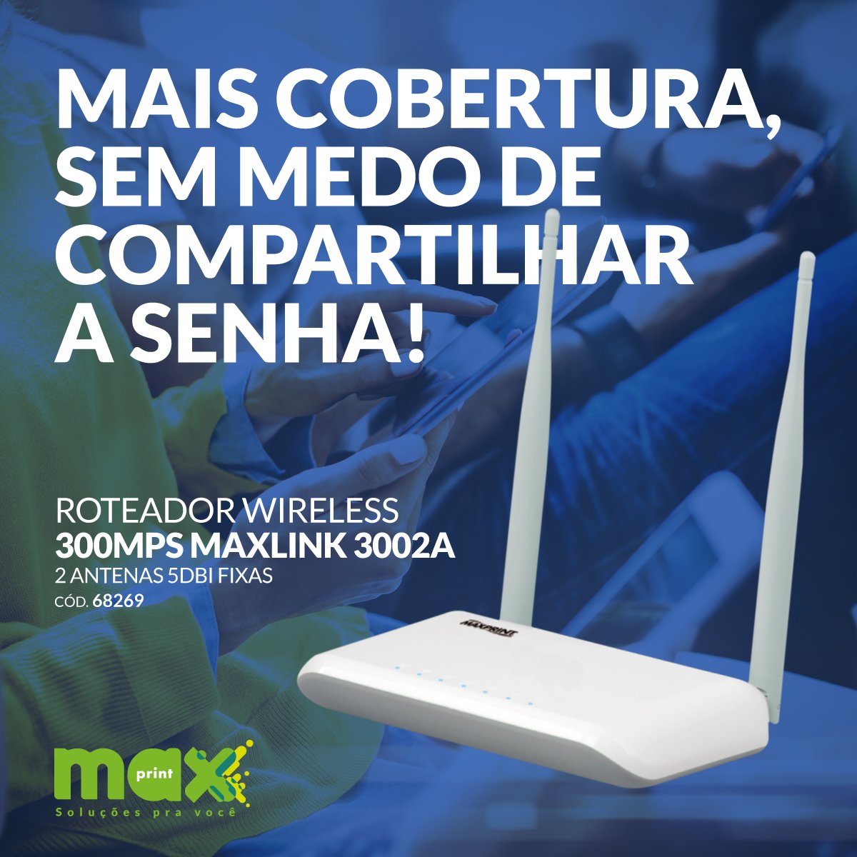 oficialmaxprint's tweet photo. Agora sim, com internet de 100M de alcance, você tem cobertura de verdade! 🙌👨💻🙌
https://t.co/8n5HFrHtKo
#Maxprint #SoluçõesPraVocê https://t.co/QuD3O9kLK2