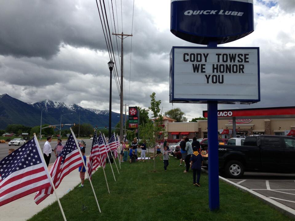 Deidre Henderson On Twitter 4 Years Ago Today We Welcomed Home Our Fallen Hero Pfc Cody Towse I M Thankful For Those Like Cody Who Gave All So That We May Be Free