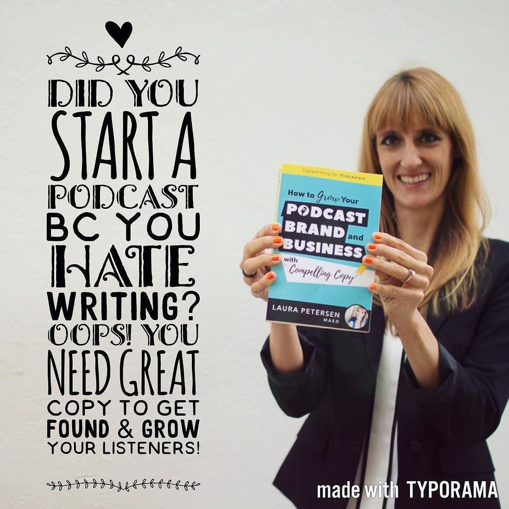 LaptopLaura's tweet image. Copywriting for Podcasters book. Link in bio. 😘 📸cred: @robertwilliam.photography 
#copywriting #podcasters #podca… instagram.com/p/BUsbi4UFWsp/