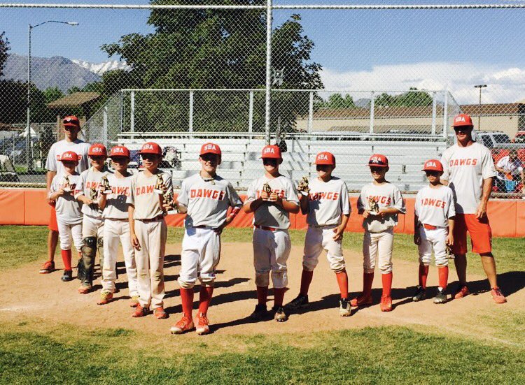 SBAsaintgeorge's tweet photo. Congratulations to the 10u Black players and coaches on winning the Memorial Day Tournament up north. #SBASuccess #ATE #RoadDawgsFamily. https://t.co/sBC7NVCu4i