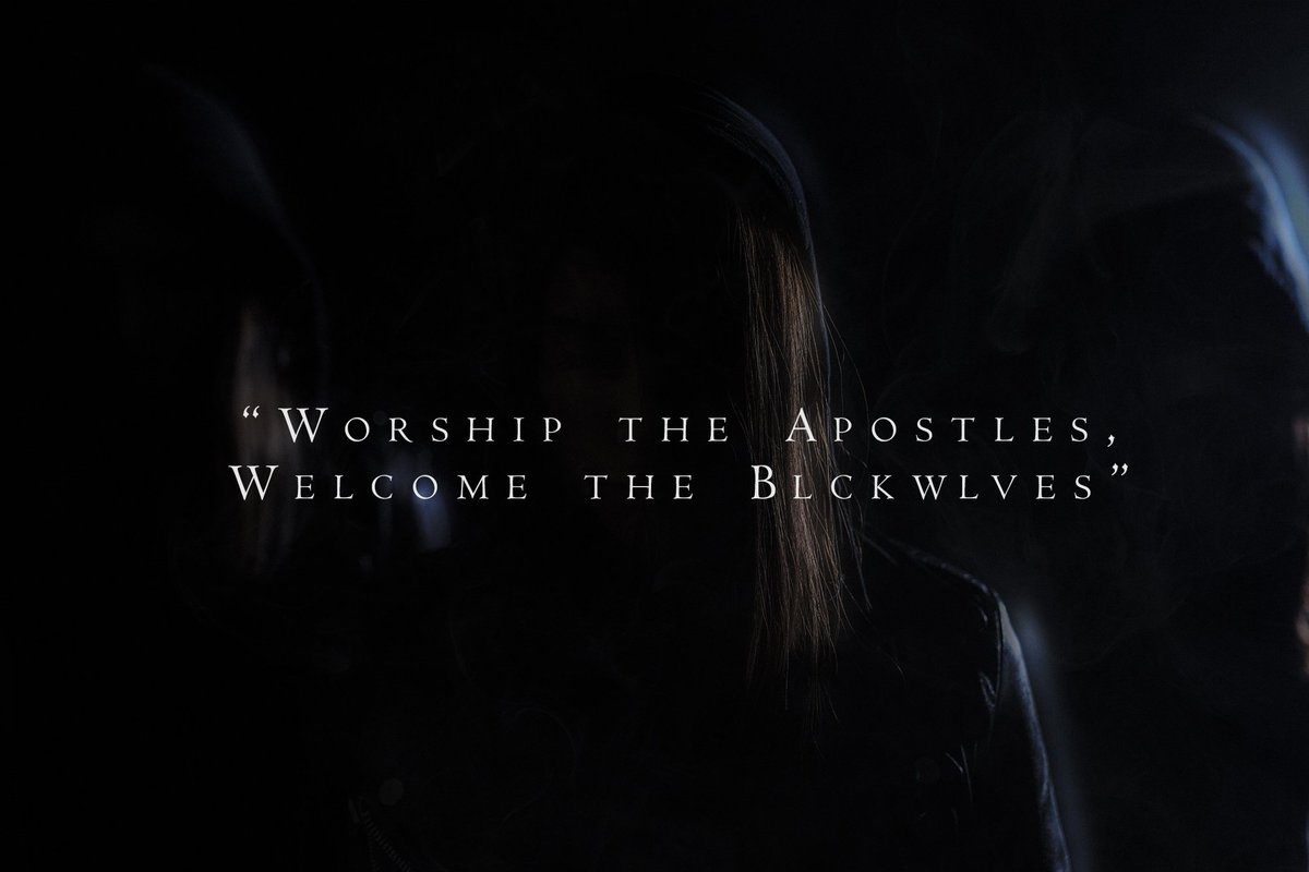mimkofficial's tweet photo. "Worship the Apostles, Welcome the Blckwlves" #newsong #june #medusainmyknickers #alternativemusic https://t.co/GyjPiAh3o0
