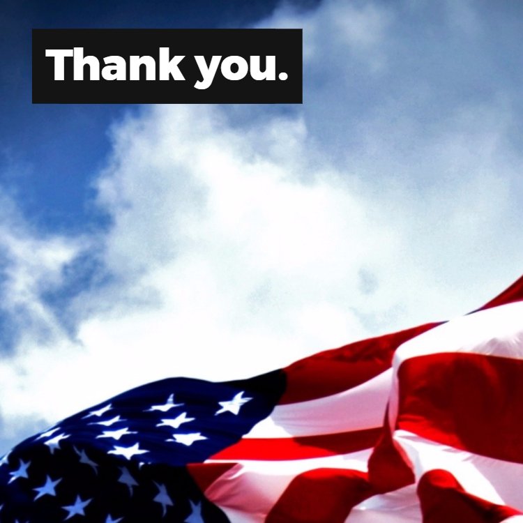 Today and every day, we’re grateful.