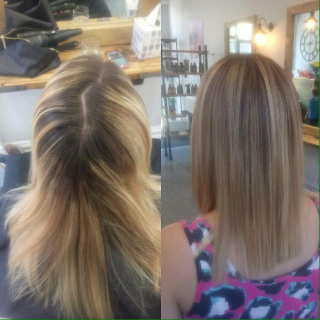 thepriory_salon's tweet photo. Our stylist Adrianne created a beautiful root stretch and balayage this week! #worcestershirehour #balayage #Oway #Hcolour #nofilter https://t.co/mRceWfRzLQ