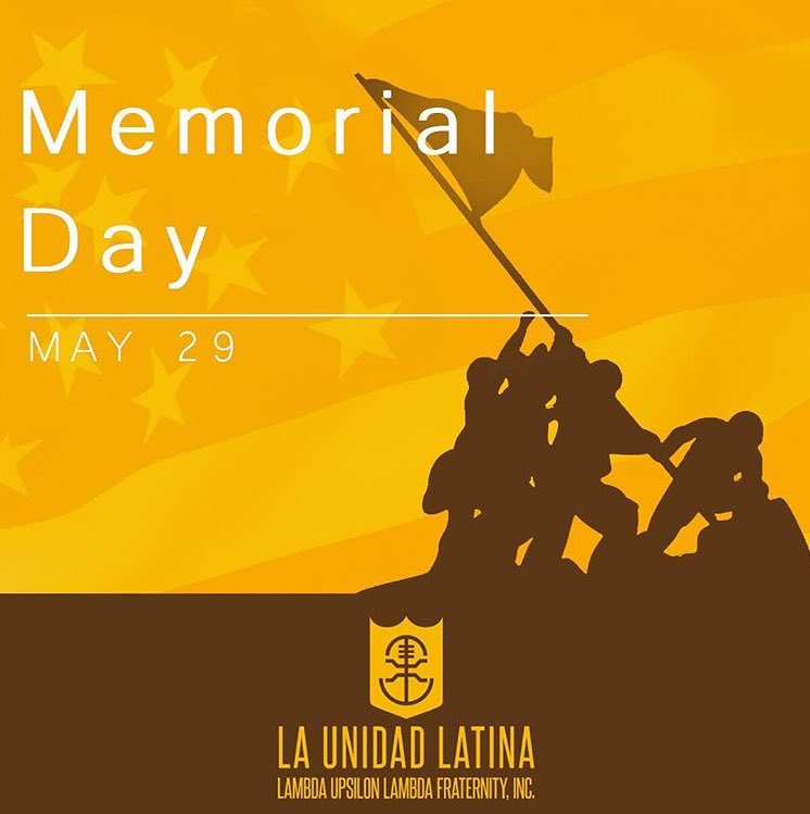 LULAlphaChapter's tweet photo. Happy Memorial Day to all those who have served and fought for their nations! https://t.co/looCQ42D1i