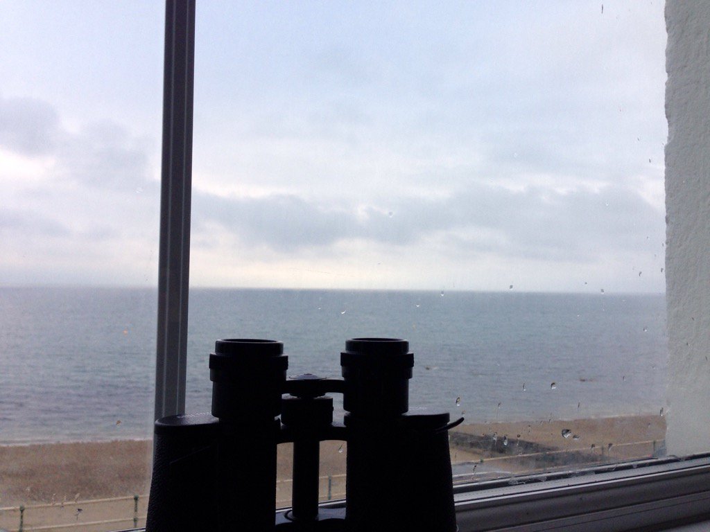 GethinJones123's tweet photo. A decent evening for some seawatching. There may be some gannets and Manx shearwaters about. #NotWatchingSpringWatch https://t.co/QT5znSlwPC
