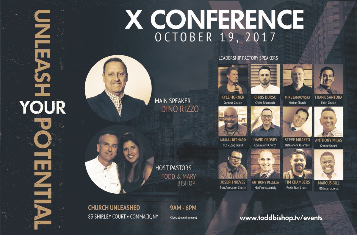 UnleashedConfNY's tweet photo. Registration Opens this week. Come hear @dinorizzo @ToddRBishop + more. #XConf17 https://t.co/UXdBExtdza