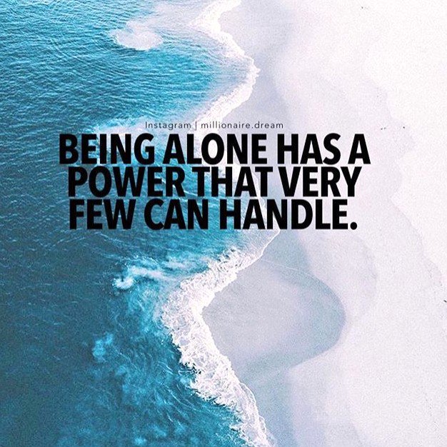 Dim_Bac's tweet image. Alone but NOT lonely.