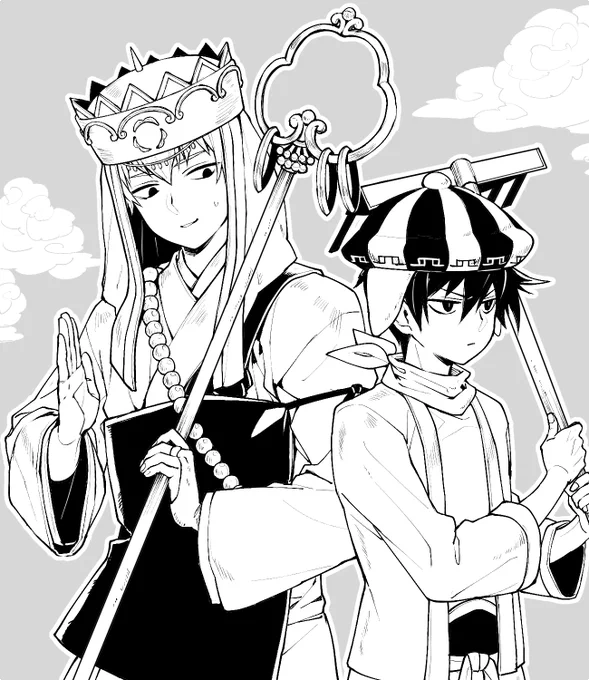 ダンベルと……天竺を目指します…… 
