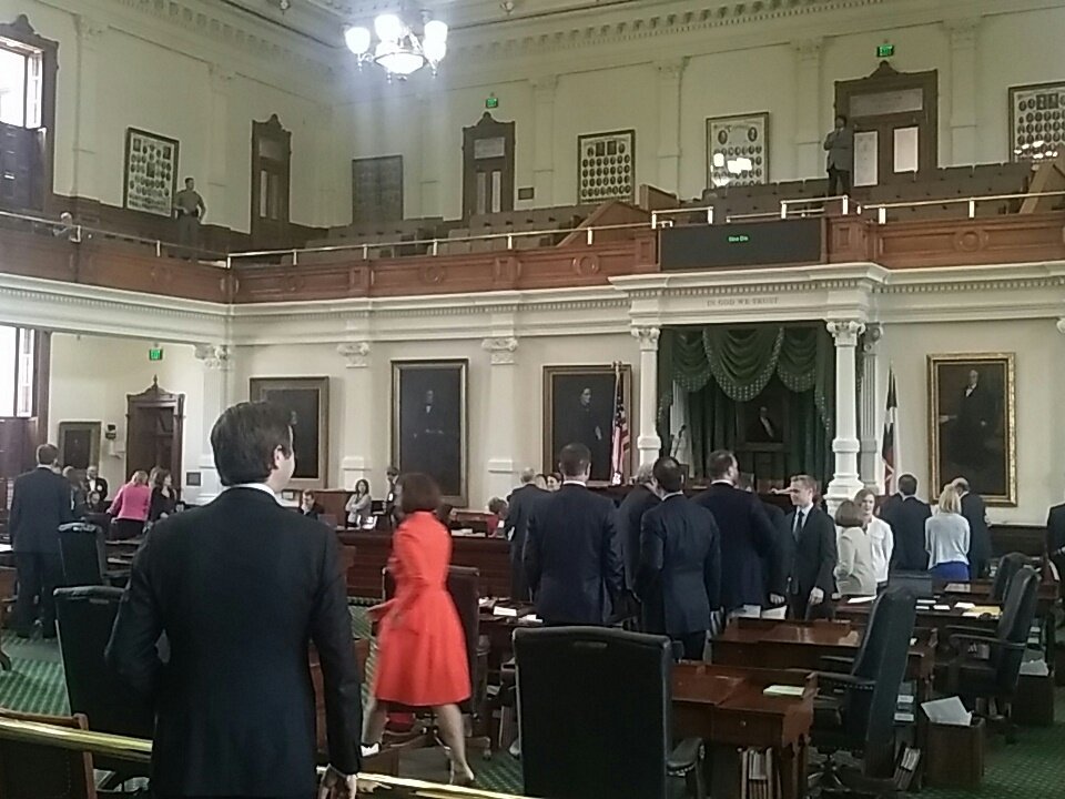 YorkshireTX's tweet photo. And it's #SINEDIE in the #txlege Senate too. Senators laughing like they achieved something. Check with your state reps on that. https://t.co/AuvUDABpG4