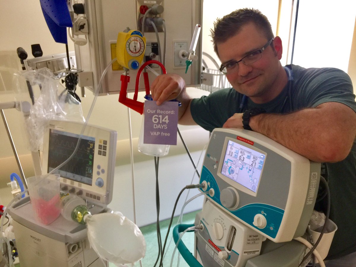 TavaresFil's tweet photo. Bundled care to prevent ventilator associated pneumonias .. 614 days and counting ! Way to go #PedsICU team @mch_childrens https://t.co/jdrQ99wve2