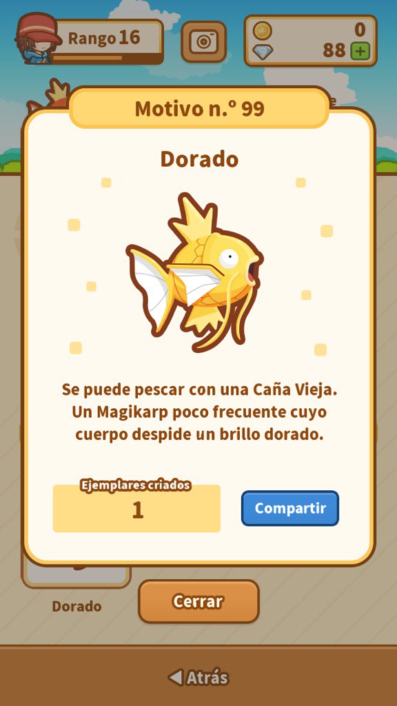 Shoninho10's tweet photo. ¡He descubierto el motivo Dorado! #Magikarp https://t.co/ceZHfIOtXy https://t.co/46j5634YCL