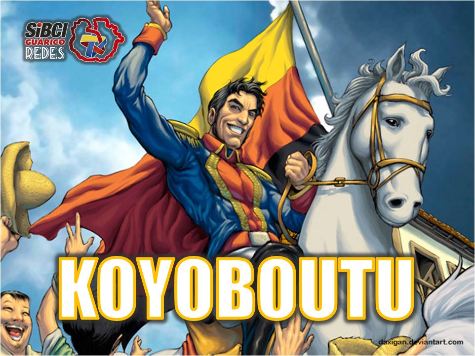 Gob_Guarico's tweet photo. #Descolonízate || #KOYOBOUTU es la palabra utilizada en el idioma #WARAO para referirse al #Libertador #FelizLunes #YaVieneLaConstituyente https://t.co/XDj5N57YRA