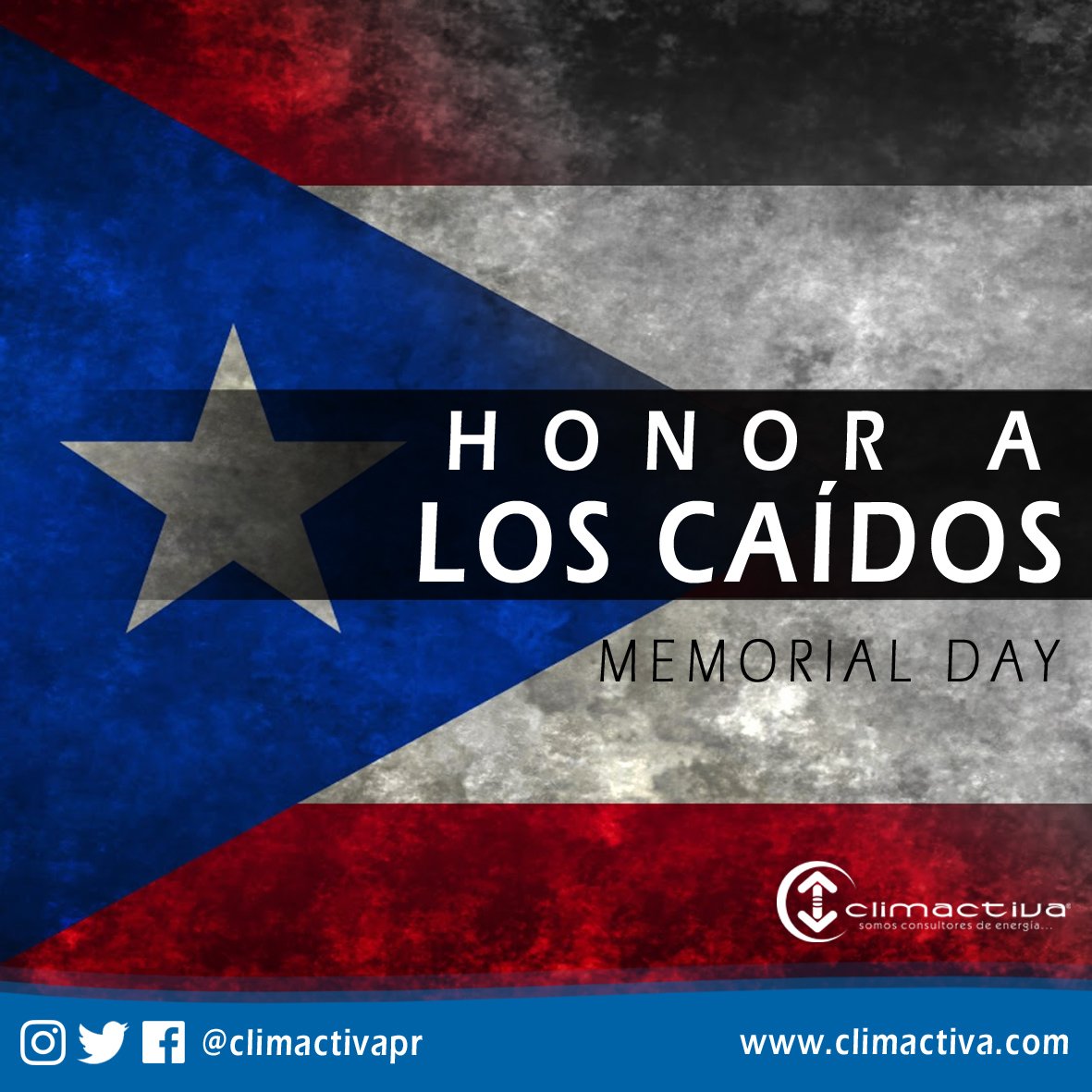 ClimactivaPR's tweet photo. Libertad en nuestra tierra, gracias a los valientes. #MemorialDay #Climactiva https://t.co/oIJGBxDCqb