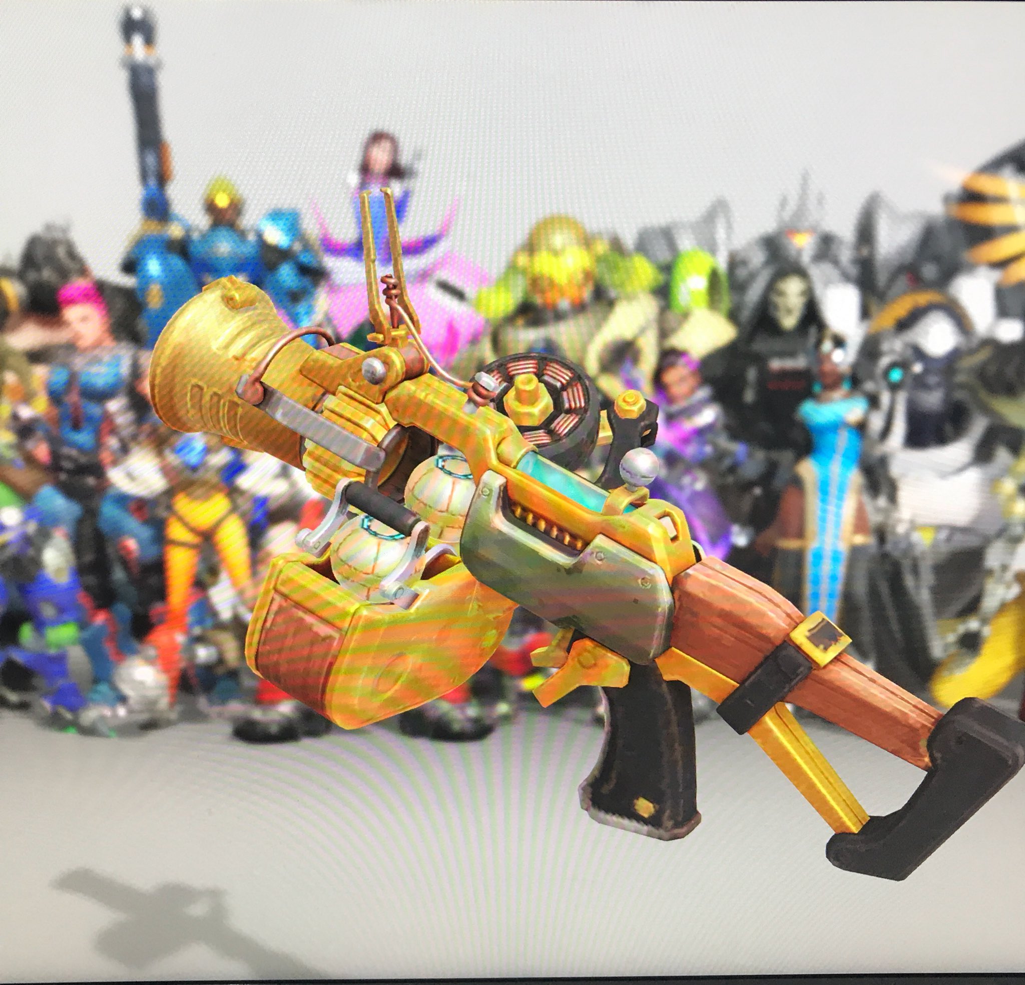 Jacksepticeye on Twitter "First golden gun in Overwatch, had to make it Junkers!!…