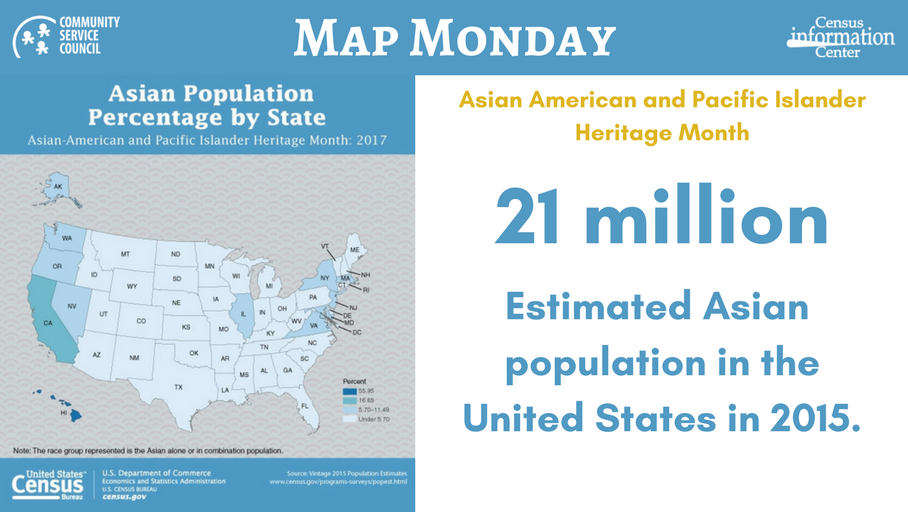 CSC_Tulsa's tweet photo. #CSCData #CSCMapMonday #USCensusBureau #Map #Population #AAPIHeritageMonth #AsianAmericanMonth #PacificIslanderMonth https://t.co/f7qWhr5fZh