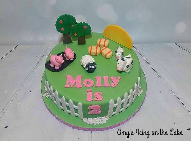 AmyChapman25's tweet photo. Cute Farm Animal #birthdaycake #amysicingonthecake https://t.co/sjoz4n2MyG