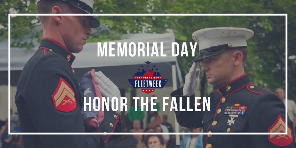 FleetWeekSF's tweet image. Today we #HonorTheFallen, remember all that have served to protect our freedoms &amp;amp; paid the ultimate sacrifice for their country
#FleetWeekSF