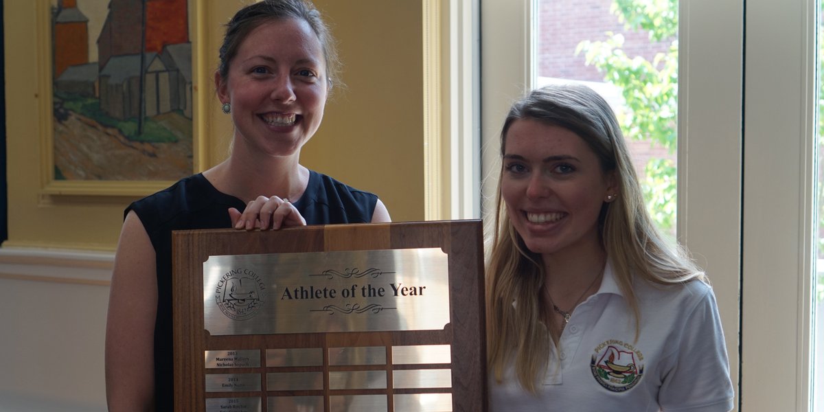 For her participation on competitive teams, awards received and sportsmanship, Serena is the 2016-2017 Athlete of the Year. Congratulations!