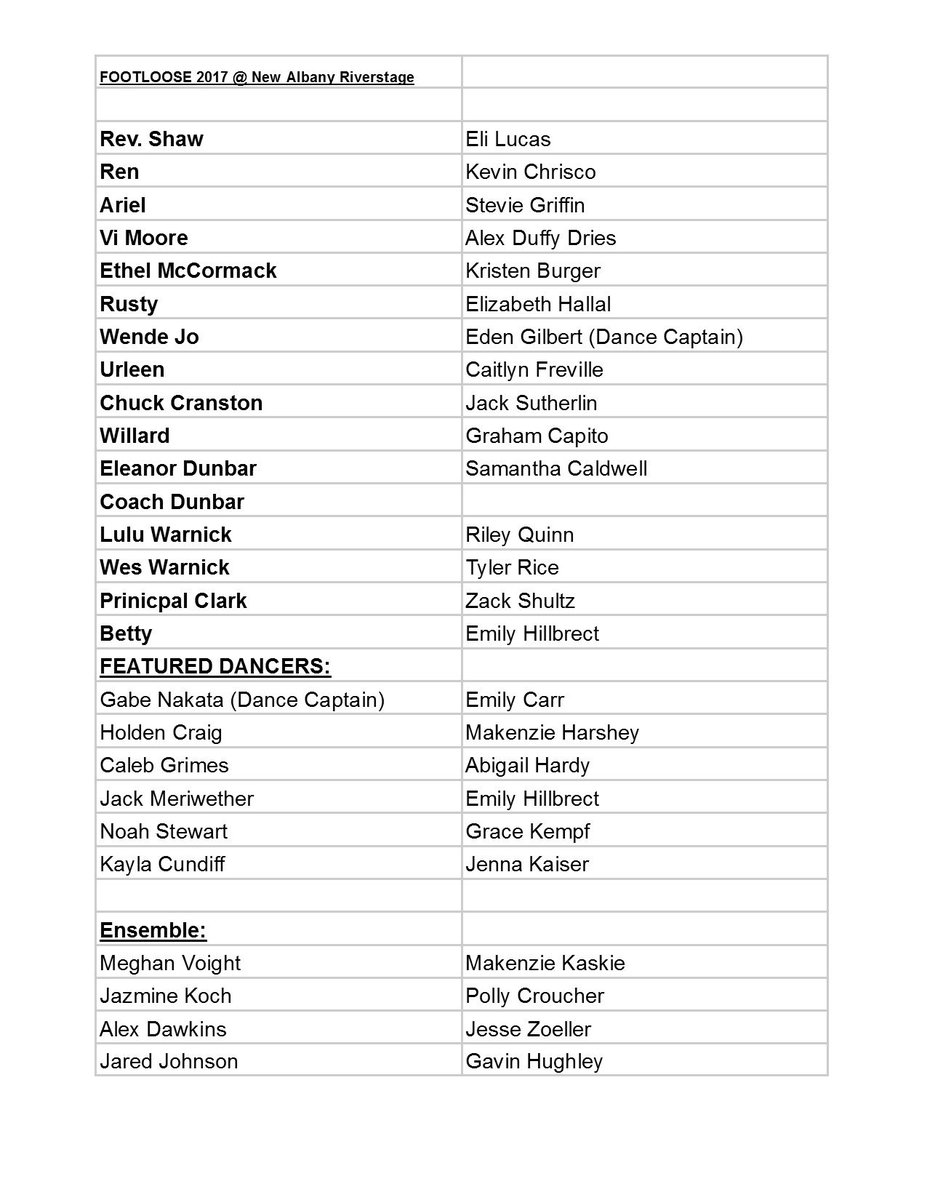 NARiverstage's tweet photo. 2017 Footloose Cast! #cutloose @narp https://t.co/syeq1rxpn6