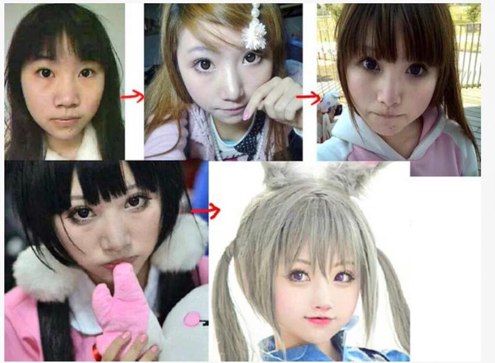 加工すげえ！SNSの写真の人物はこの世に存在しないということがわかる画像がこちらｗｗｗ