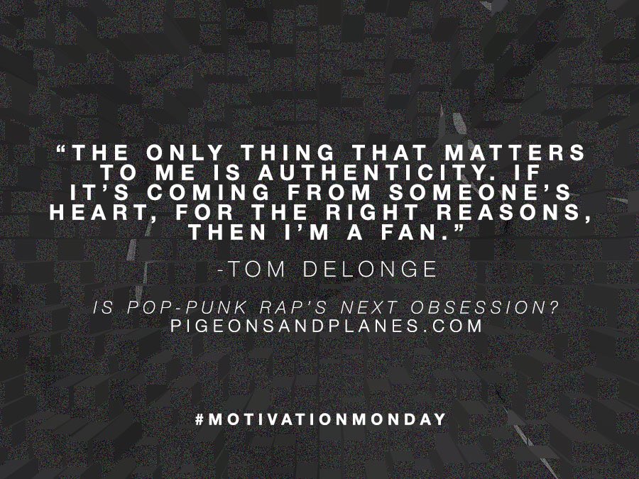 ToTheStarsMedia's tweet photo. #motivationmonday #authenticity #tomdelonge https://t.co/44jsVi1oeP