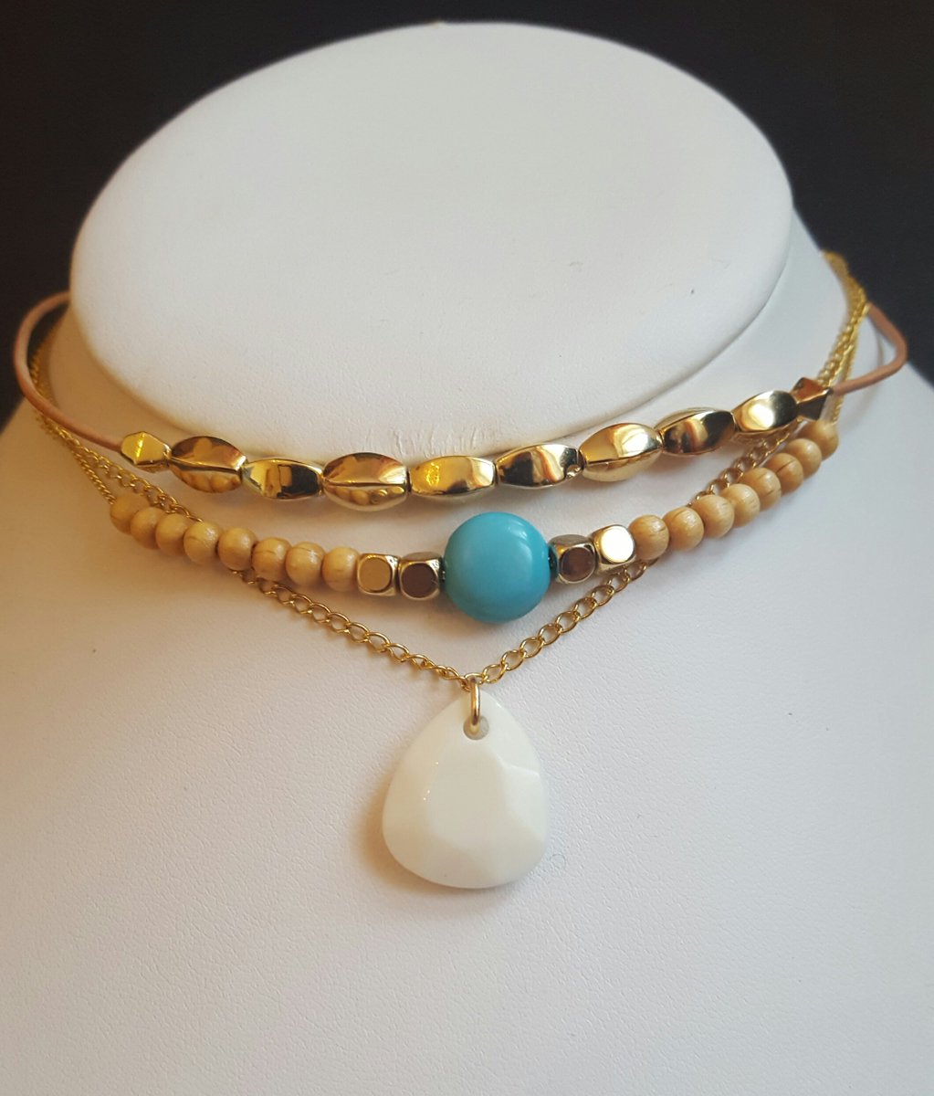 MissFiJewellery's tweet photo. Don't you just love this handmade necklace/choker for the summer!! ❤ #summertime https://t.co/Jr7wlNUYIe