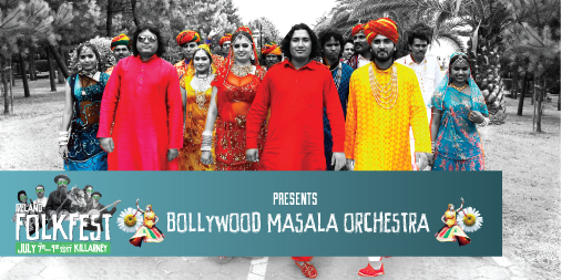 World Music fans - see Bollywood Masala Orchestra July 9th | Folkfest Killarney | Tks bit.ly/2o6QVKE | youtu.be/5_i9F9lKBco