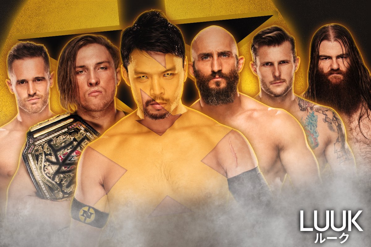ThreeCountLuuk's tweet photo. Was tasked to make an edit with a fully New Nexus. I think I nailed it. @HideoItami of course is the leader as he's amazingly cool. https://t.co/DMxQfOJGRH