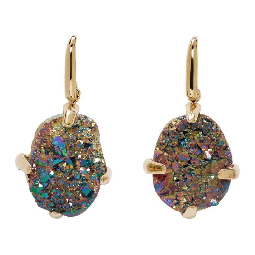 thesugarwoman's tweet photo. #WouldCop : Statement @ChristopherKane earrings on sale for $131 via @SSENSE -> https://t.co/cp5lTKr4F4 https://t.co/xhznsIHFAg