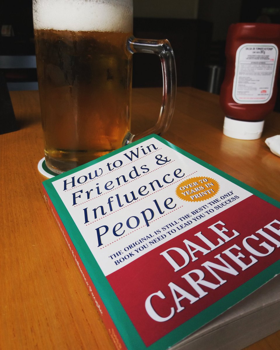 Lozancar's tweet photo. Just started a great book along with a great beer... 😊😎 #books #bestseller #dalecarnegie #read #knowledge #power #knowledgeispower https://t.co/POKTce9G2J