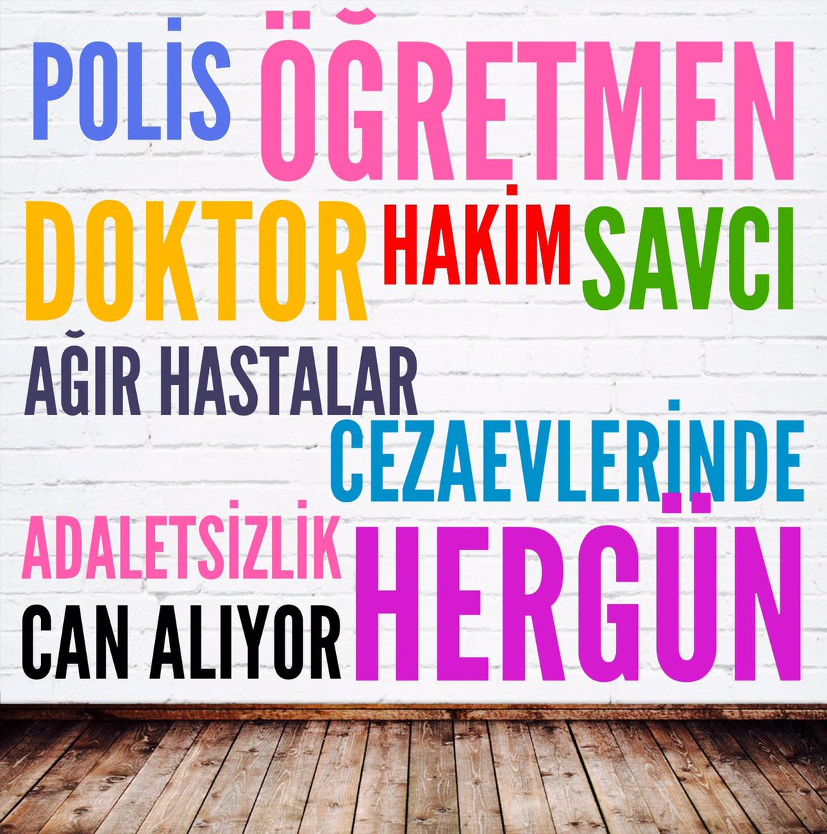KHKLI_Platformu's tweet photo. Adaletsizlik CanAlıyor
23:45 te aynı anda bir twet atınca listede olacağız inşallah.
Bu twete RT yapalım lütfen https://t.co/b1ave8g94i