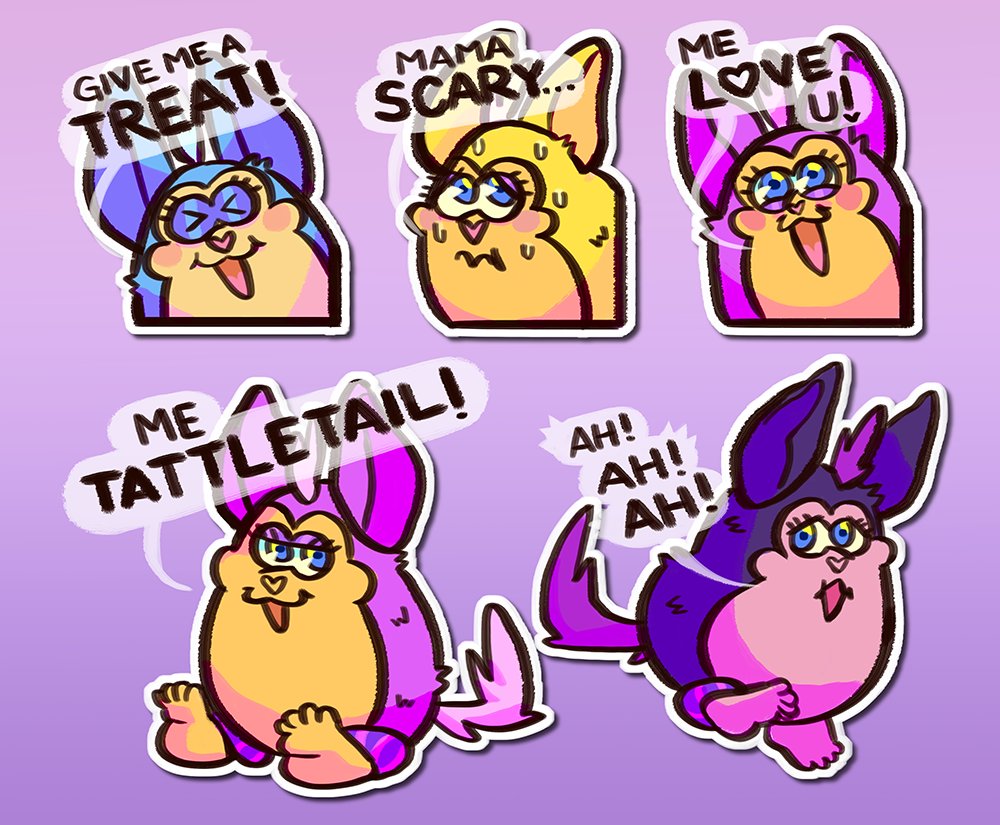 Tattletail! | Sticker