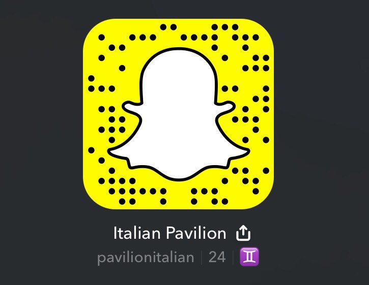 ItalianClub2017's tweet photo. Don't forget to follow the pavilion on Snapchat for more updates!! #MOSAIC #Mosaic2017 #mosaicyrq #ItalianPavilion https://t.co/dG1H3TK6Y2