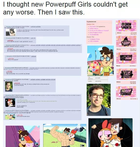 Pedanti_Cat's tweet photo. @boylebob Do you mind explaining this, cause this is very disturbing.
#ppgreboot #powerpuffgirls #ppg2016 https://t.co/K3Nge06VcC